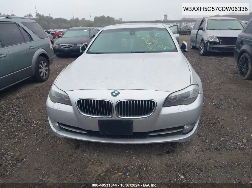 2012 BMW 528I xDrive VIN: WBAXH5C57CDW06336 Lot: 40531544