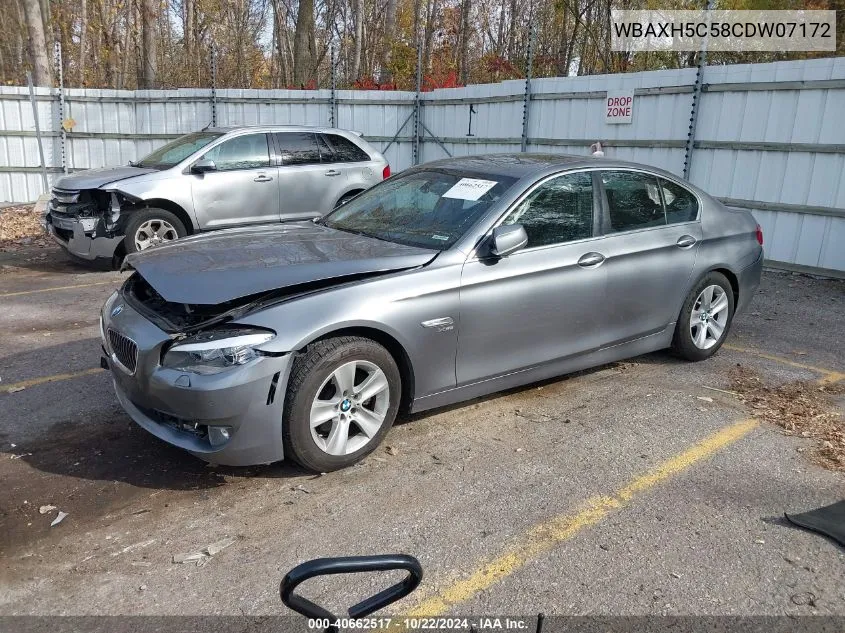 2012 BMW 528I xDrive VIN: WBAXH5C58CDW07172 Lot: 40662517