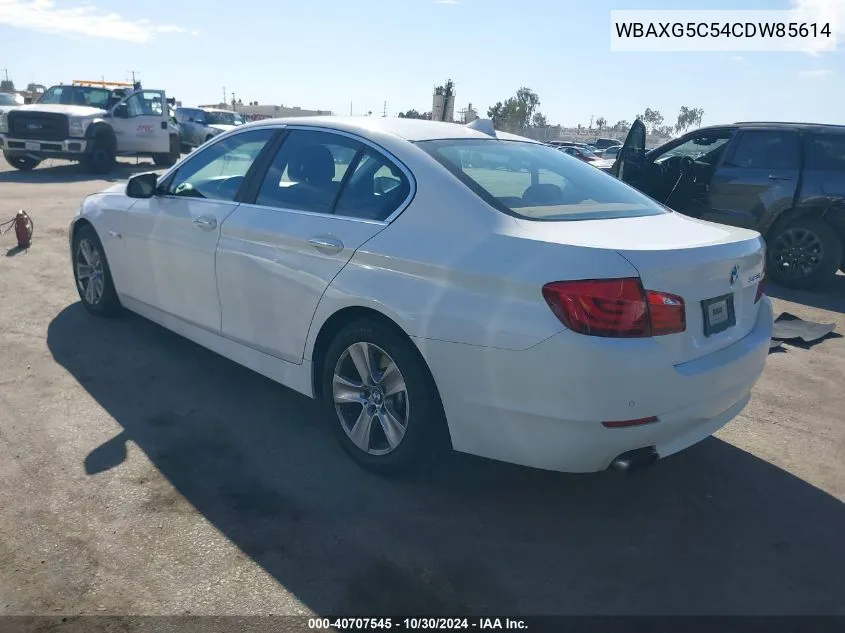 WBAXG5C54CDW85614 2012 BMW 528I