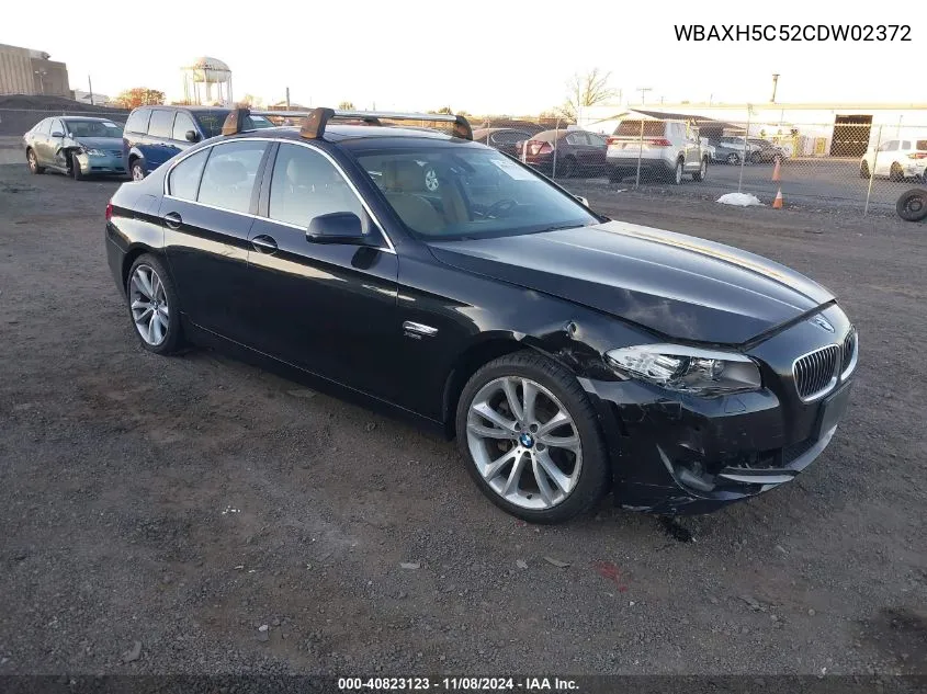 2012 BMW 528I xDrive VIN: WBAXH5C52CDW02372 Lot: 40823123