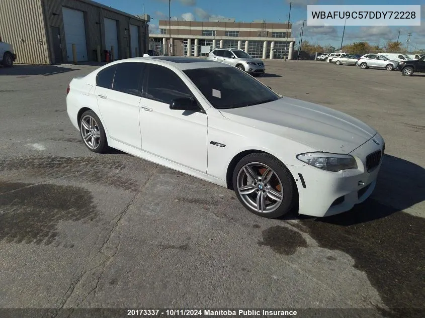 WBAFU9C57DDY72228 2013 BMW 550I xDrive