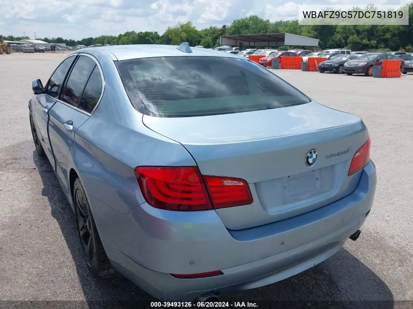 WBAFZ9C57DC751819 2013 BMW Activehybrid 5