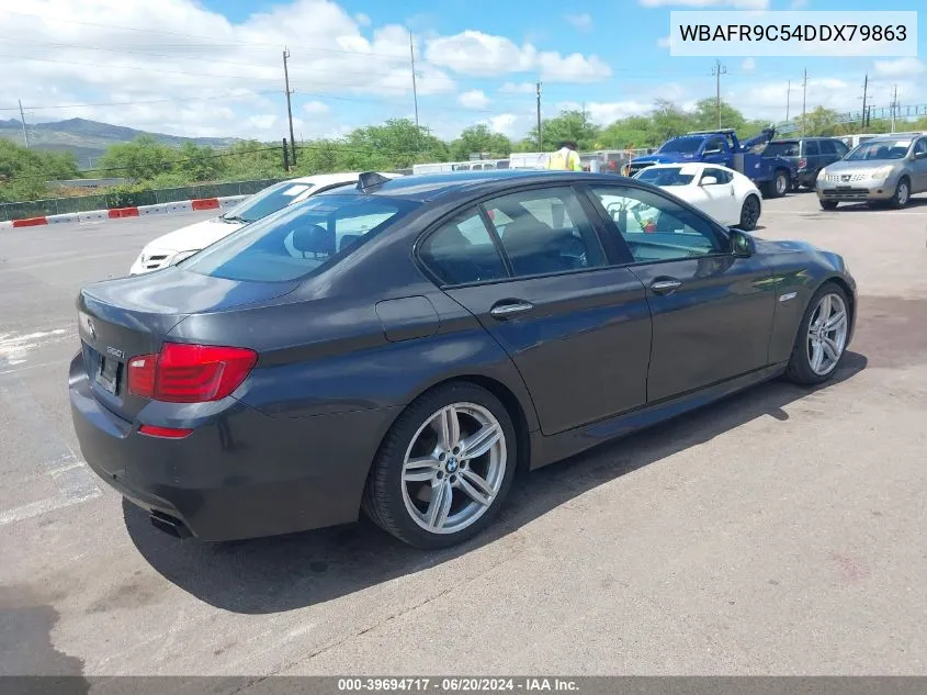 2013 BMW 550I VIN: WBAFR9C54DDX79863 Lot: 39694717