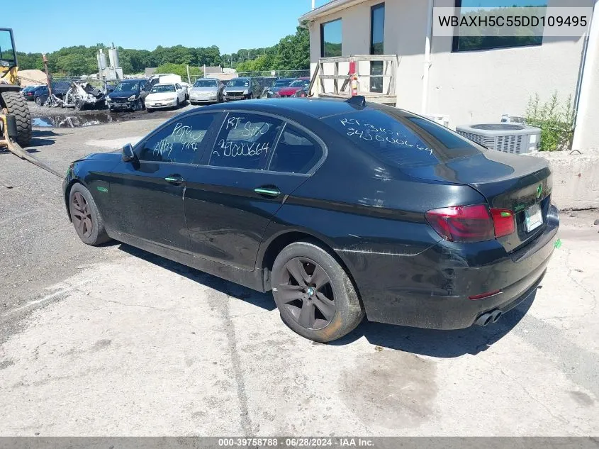 2013 BMW 528I xDrive VIN: WBAXH5C55DD109495 Lot: 39758788