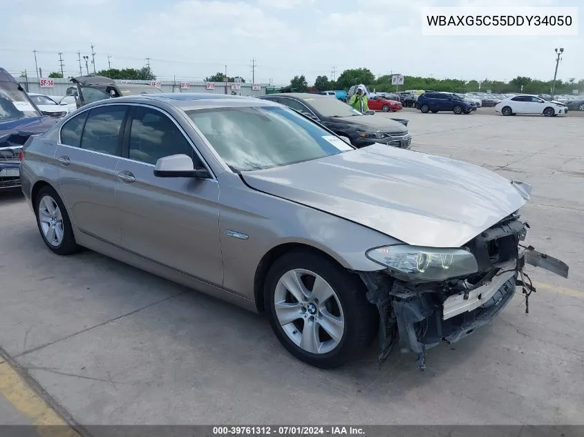 2013 BMW 528I VIN: WBAXG5C55DDY34050 Lot: 39761312