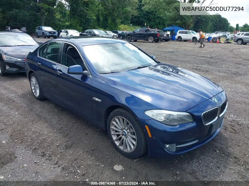 2013 BMW 535I xDrive VIN: WBAFU7C50DDU77294 Lot: 39874368