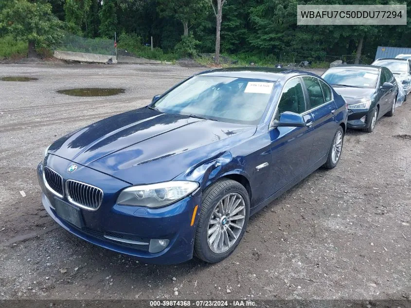 2013 BMW 535I xDrive VIN: WBAFU7C50DDU77294 Lot: 39874368