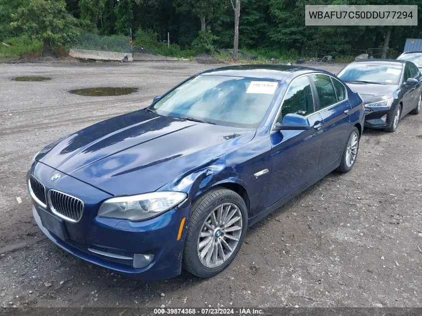 2013 BMW 535I xDrive VIN: WBAFU7C50DDU77294 Lot: 39874368