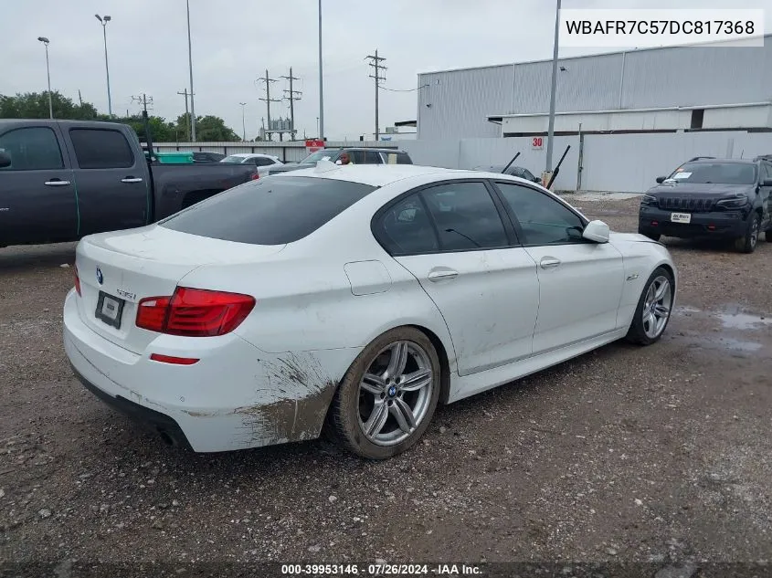 2013 BMW 535I VIN: WBAFR7C57DC817368 Lot: 39953146