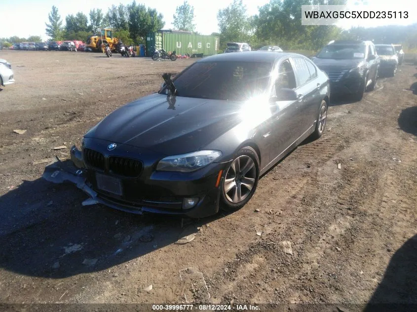 WBAXG5C5XDD235113 2013 BMW 528I