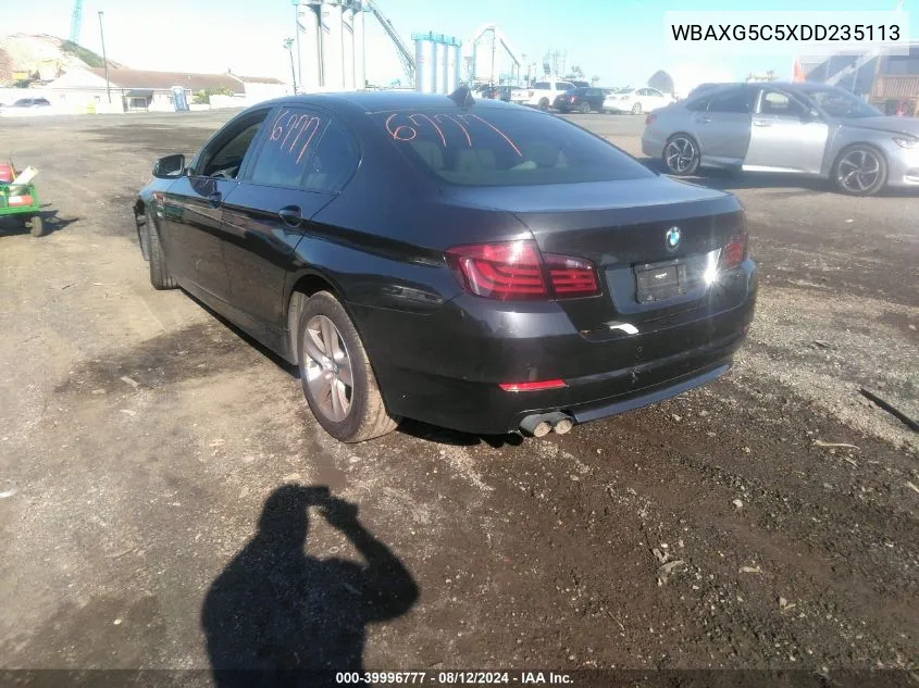 WBAXG5C5XDD235113 2013 BMW 528I