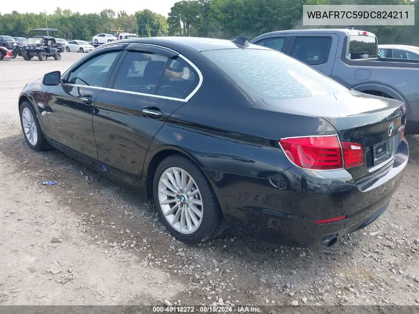 2013 BMW 535I VIN: WBAFR7C59DC824211 Lot: 40112272