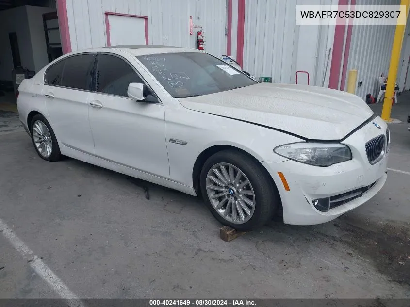 2013 BMW 535I VIN: WBAFR7C53DC829307 Lot: 40241649