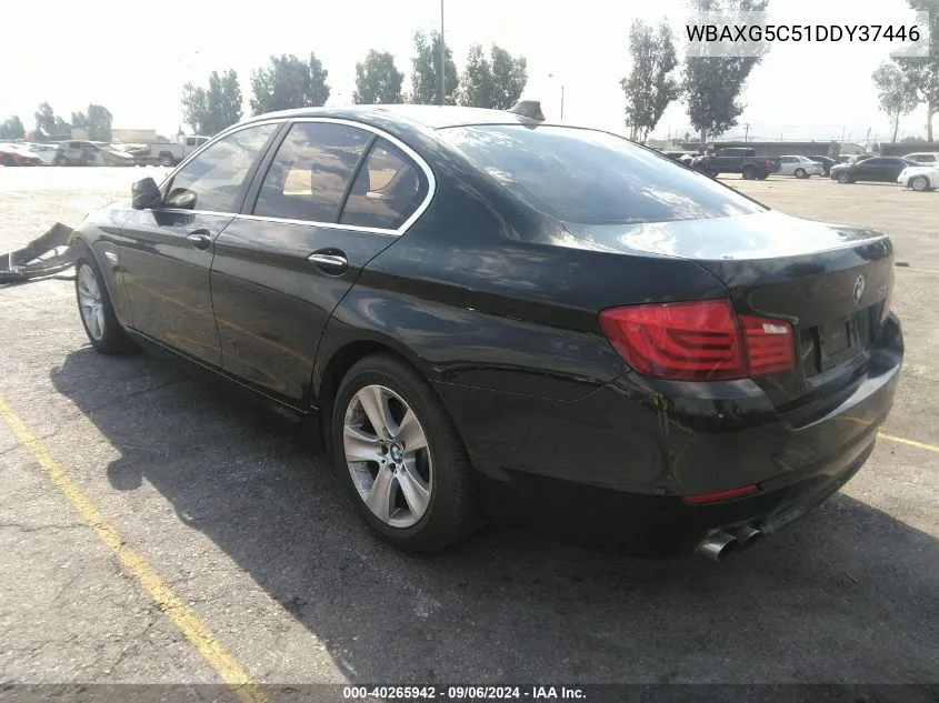 2013 BMW 528I VIN: WBAXG5C51DDY37446 Lot: 40265942