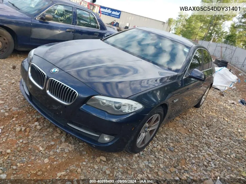 2013 BMW 528I VIN: WBAXG5C54DDY31401 Lot: 40269493