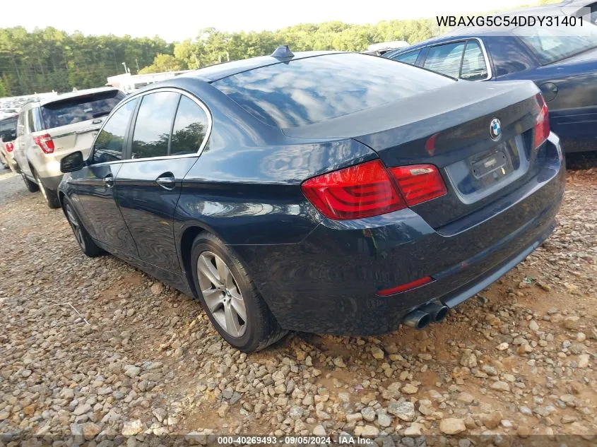 2013 BMW 528I VIN: WBAXG5C54DDY31401 Lot: 40269493