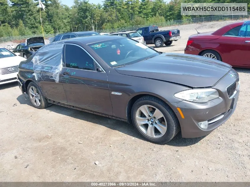 2013 BMW 528I xDrive VIN: WBAXH5C5XDD115485 Lot: 40273966