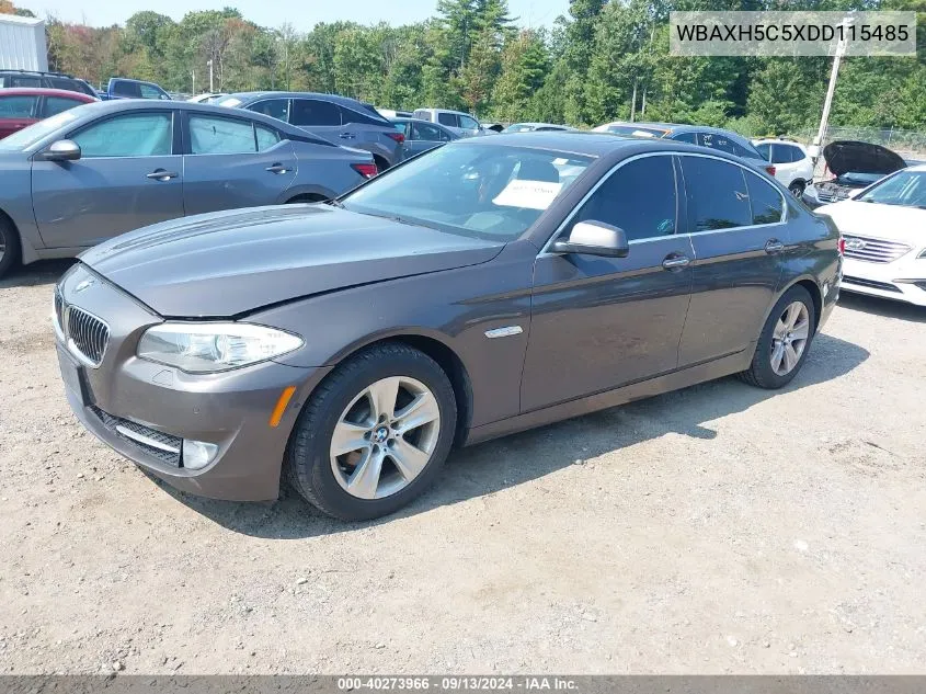 2013 BMW 528I xDrive VIN: WBAXH5C5XDD115485 Lot: 40273966