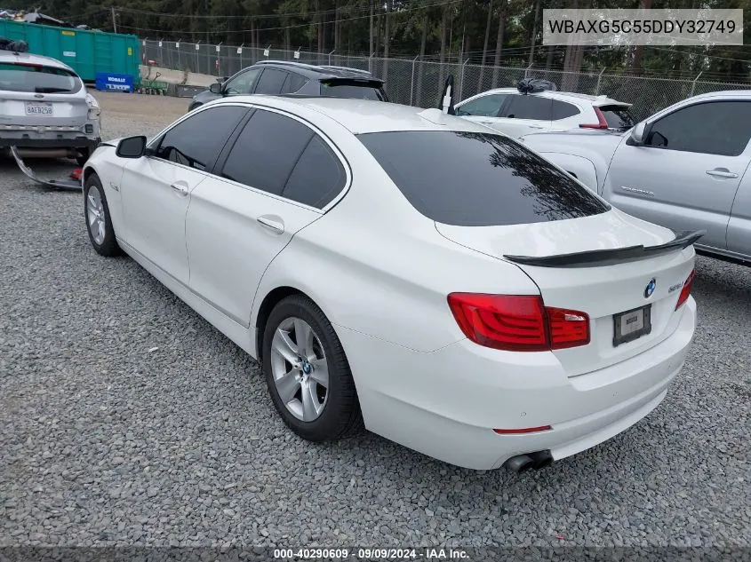 WBAXG5C55DDY32749 2013 BMW 528I