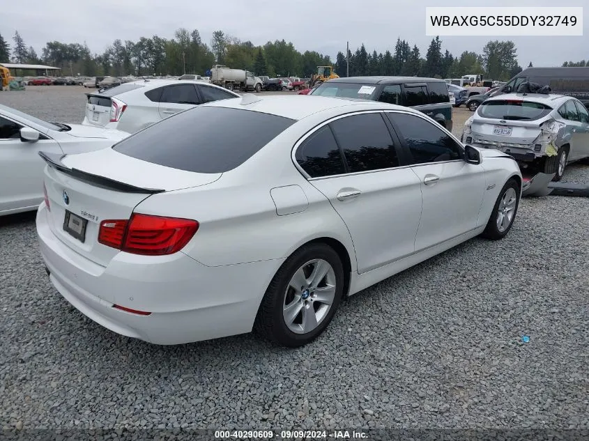 2013 BMW 528I VIN: WBAXG5C55DDY32749 Lot: 40290609