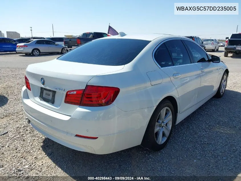 2013 BMW 528I VIN: WBAXG5C57DD235005 Lot: 40298443