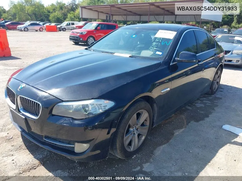 2013 BMW 528I VIN: WBAXG5C54DDY31933 Lot: 40302501