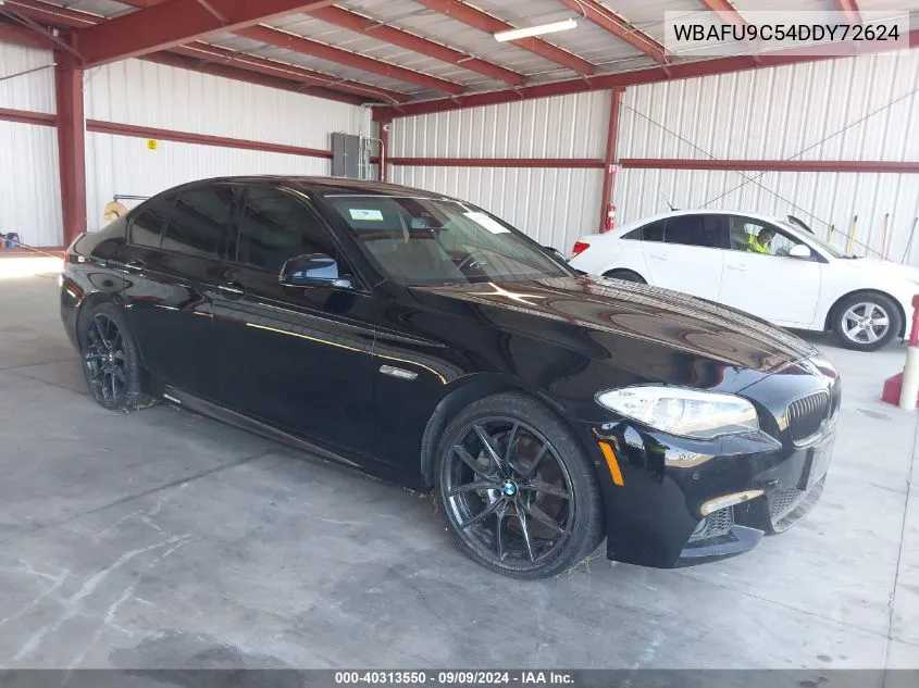 2013 BMW 550I xDrive VIN: WBAFU9C54DDY72624 Lot: 40313550