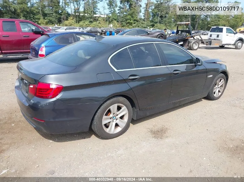 2013 BMW 528I xDrive VIN: WBAXH5C58DD109717 Lot: 40332948