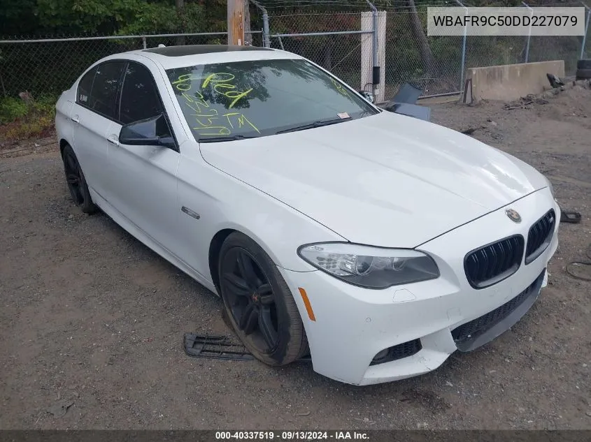 2013 BMW 550I VIN: WBAFR9C50DD227079 Lot: 40337519