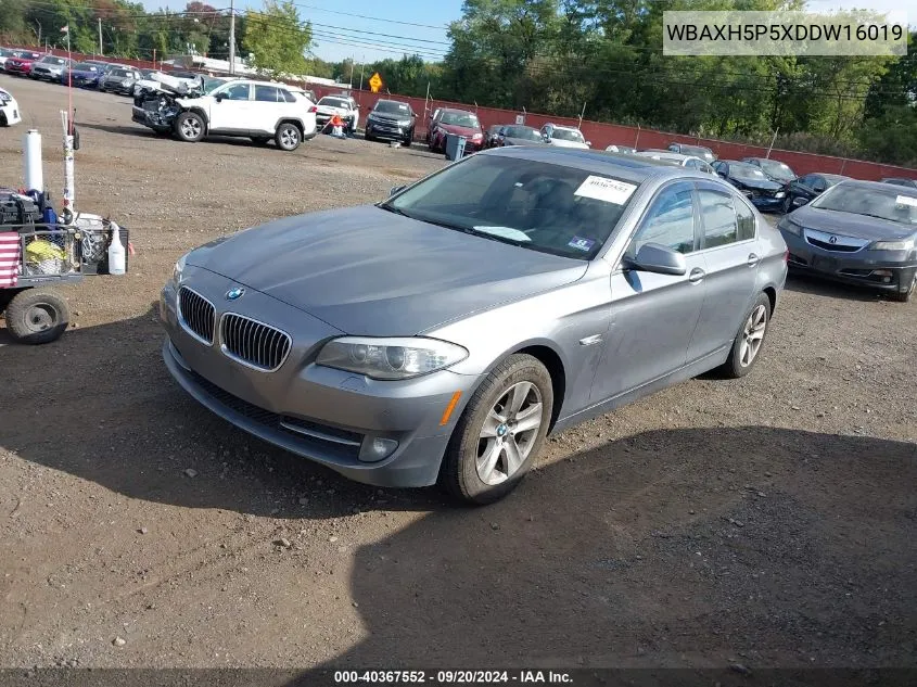 2013 BMW 528Xi VIN: WBAXH5P5XDDW16019 Lot: 40367552