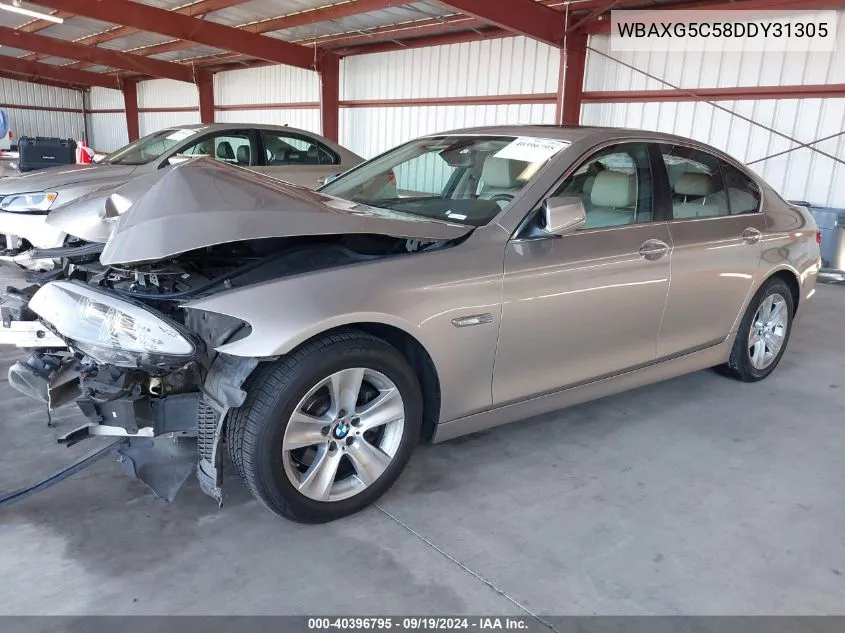 WBAXG5C58DDY31305 2013 BMW 528I