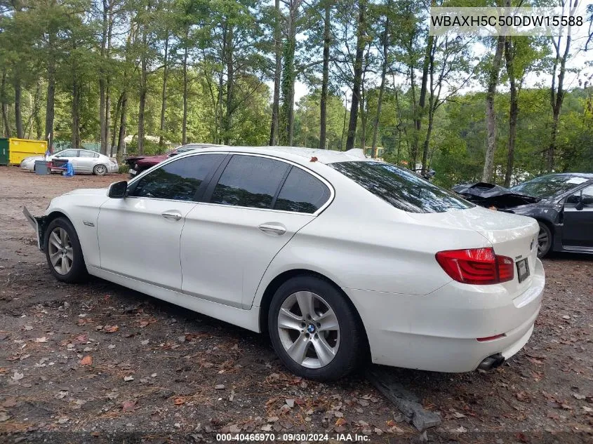 2013 BMW 528I xDrive VIN: WBAXH5C50DDW15588 Lot: 40465970