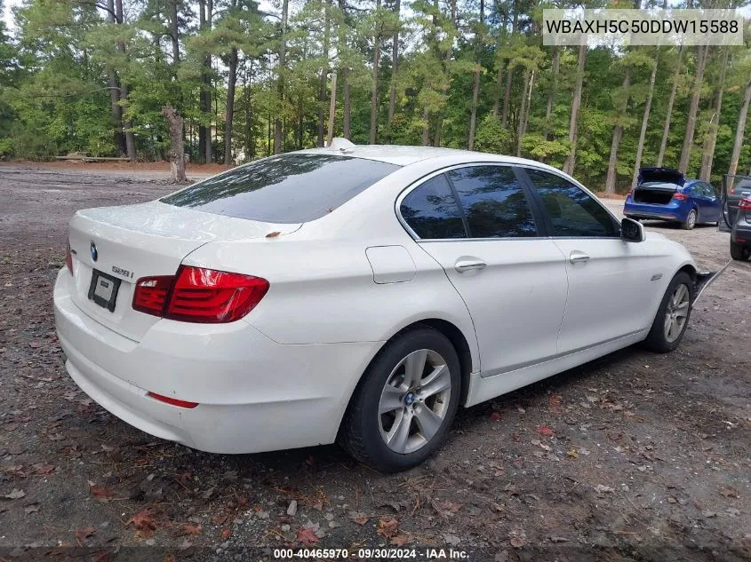 2013 BMW 528I xDrive VIN: WBAXH5C50DDW15588 Lot: 40465970