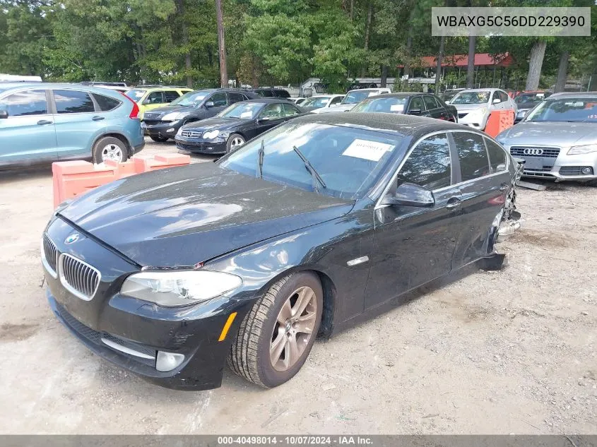 2013 BMW 528 I VIN: WBAXG5C56DD229390 Lot: 40498014