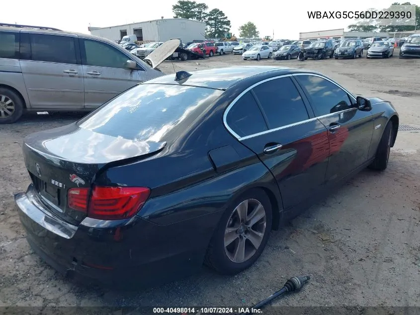 2013 BMW 528 I VIN: WBAXG5C56DD229390 Lot: 40498014