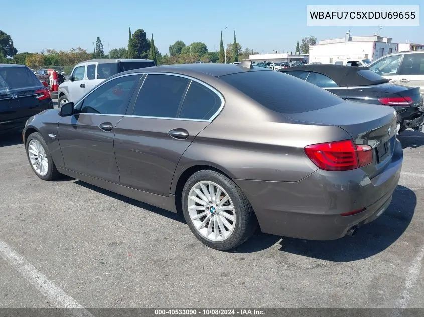 2013 BMW 535I Xi VIN: WBAFU7C5XDDU69655 Lot: 40533090