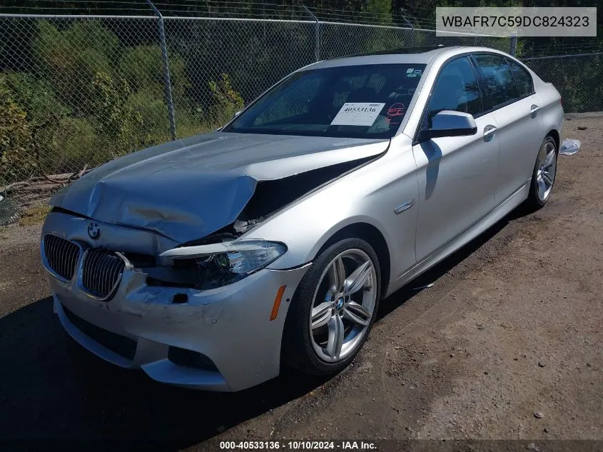 2013 BMW 535I VIN: WBAFR7C59DC824323 Lot: 40533136