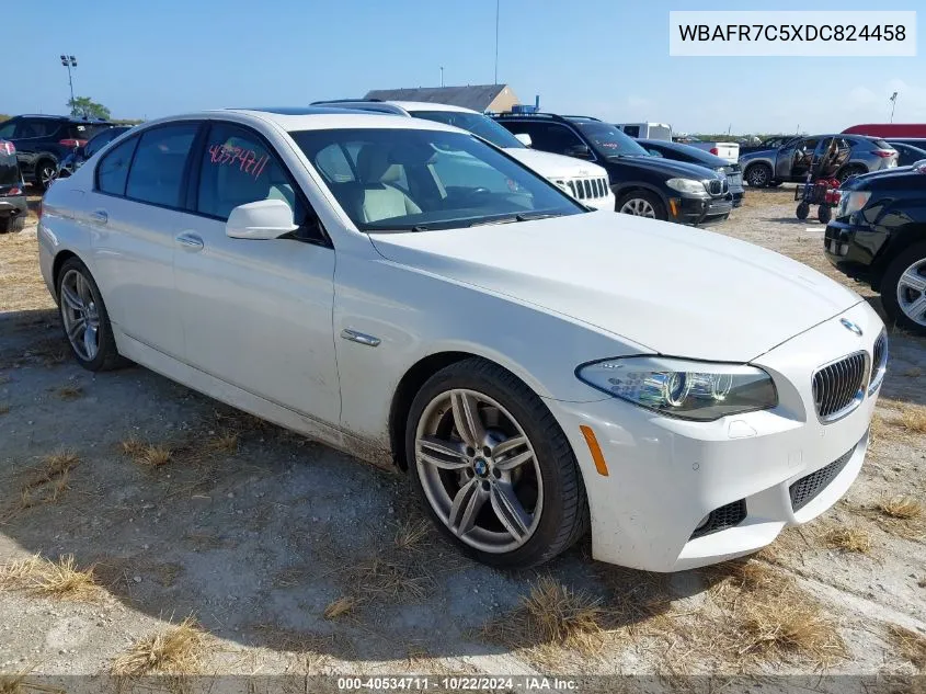 2013 BMW 535I VIN: WBAFR7C5XDC824458 Lot: 40534711