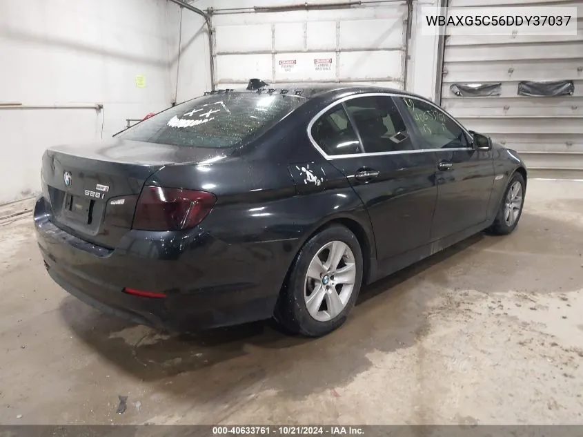 WBAXG5C56DDY37037 2013 BMW 528I