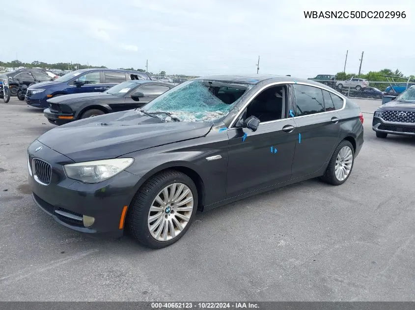 2013 BMW 535I Gran Turismo VIN: WBASN2C50DC202996 Lot: 40652123