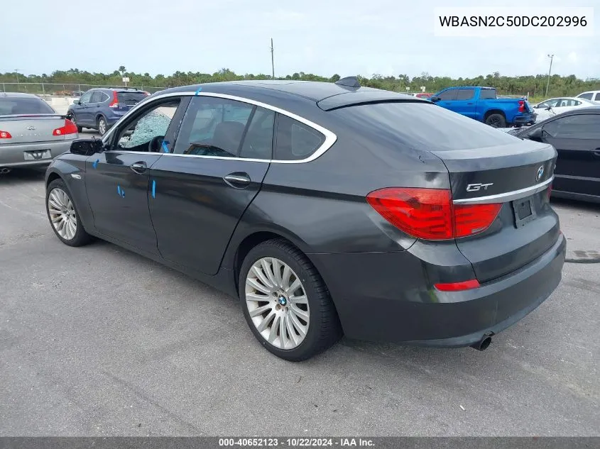 2013 BMW 535I Gran Turismo VIN: WBASN2C50DC202996 Lot: 40652123