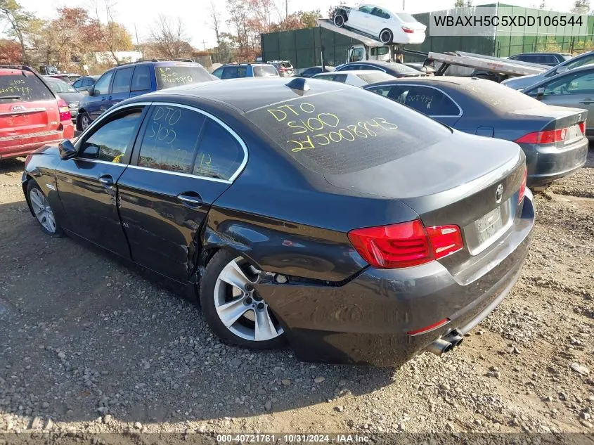 2013 BMW 528I xDrive VIN: WBAXH5C5XDD106544 Lot: 40721781