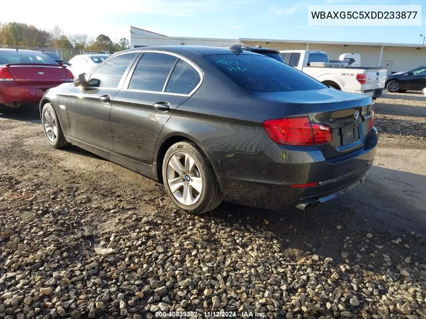 WBAXG5C5XDD233877 2013 BMW 528I