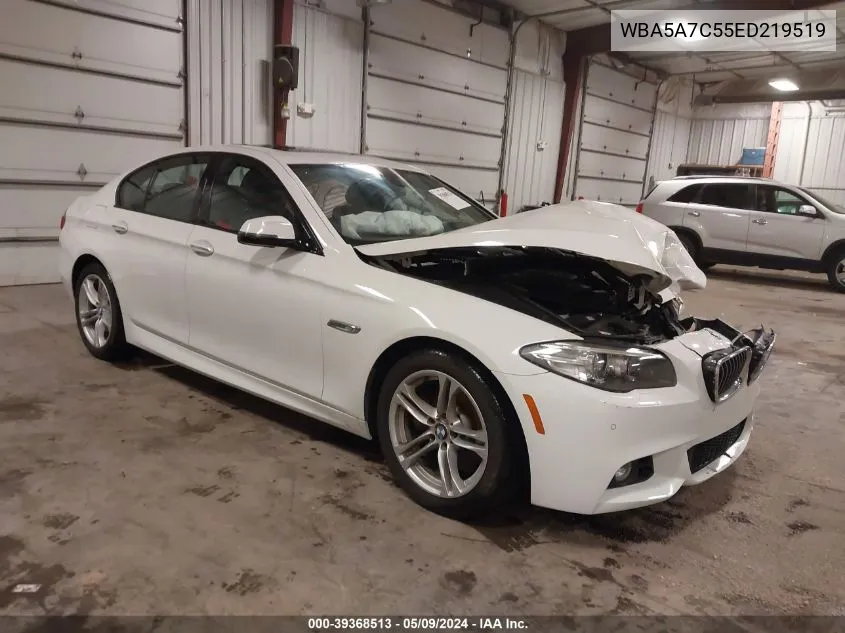 2014 BMW 528I xDrive VIN: WBA5A7C55ED219519 Lot: 39368513