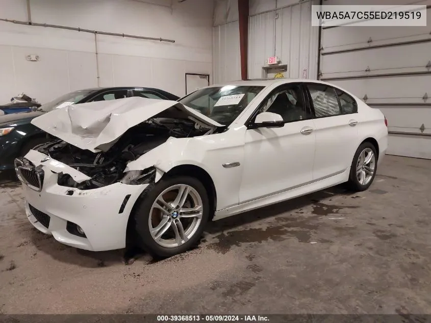 2014 BMW 528I xDrive VIN: WBA5A7C55ED219519 Lot: 39368513