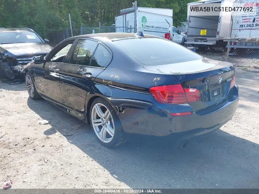 WBA5B1C51ED477692 2014 BMW 535I