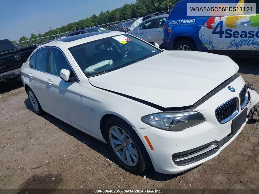 2014 BMW 528I VIN: WBA5A5C56ED511121 Lot: 39648235