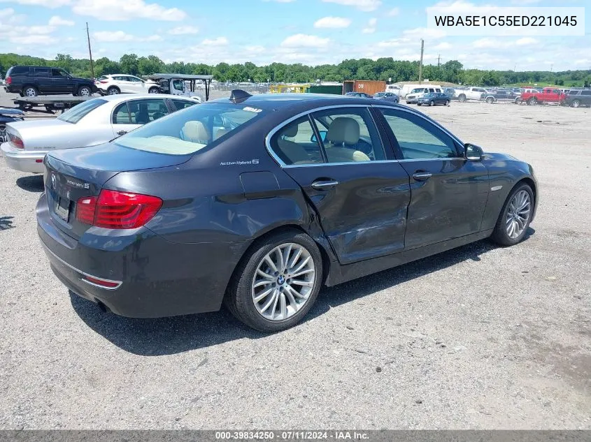 2014 BMW Activehybrid 5 VIN: WBA5E1C55ED221045 Lot: 39834250