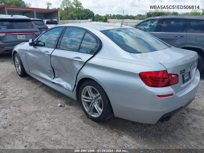 WBA5A5C51ED506814 2014 BMW 528I