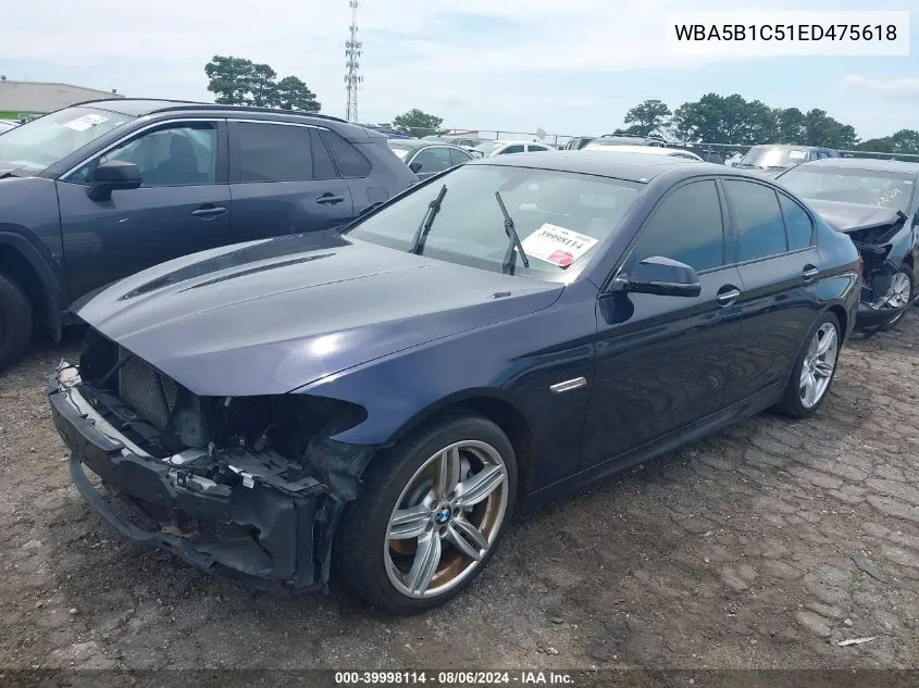 WBA5B1C51ED475618 2014 BMW 535I